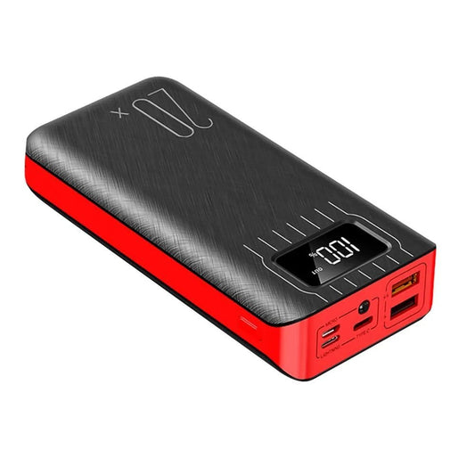 20000mAh External Battery Power Bank Dual USB With LED Flashlight - Gadgetoelectro