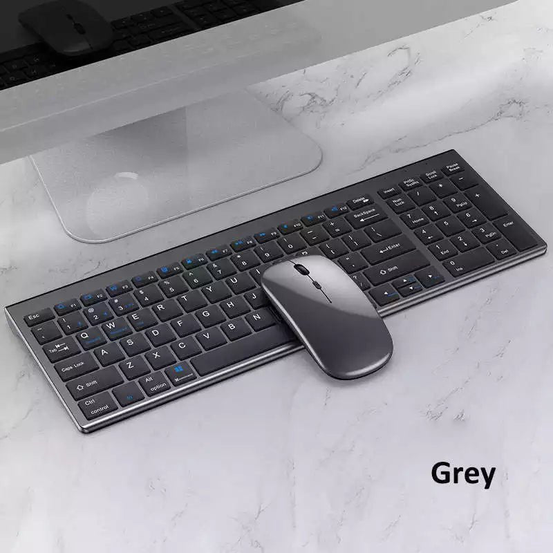 High quality 2.4G Bluetooth wireless rechargeable mouse keyboard combos - Gadgetoelectro