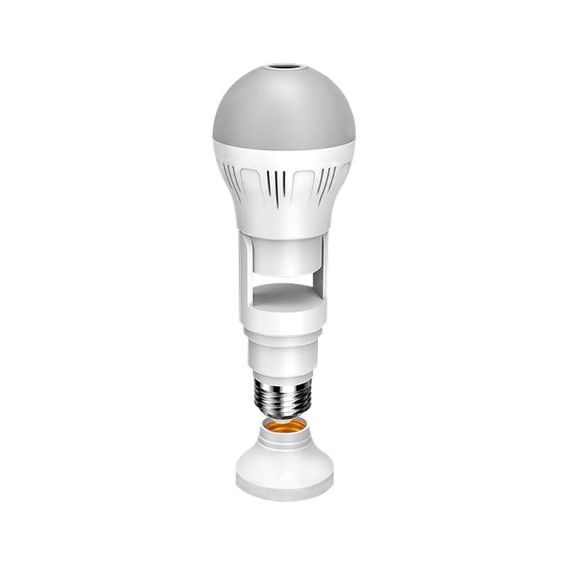 360° Panoramic Hidden Light Bulb Wifi Camera - Gadgetoelectro