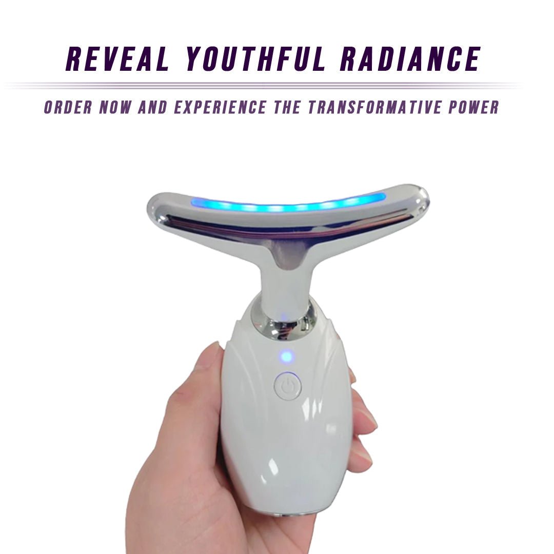 Neck & Face Lifting LED Therapy Device - Gadgetoelectro