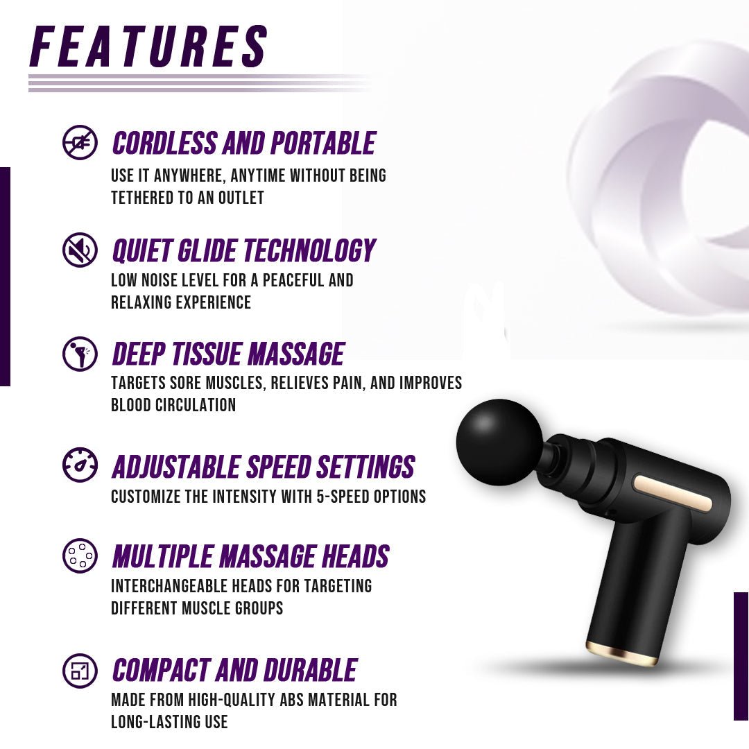Muscle Massage Gun - Gadgetoelectro